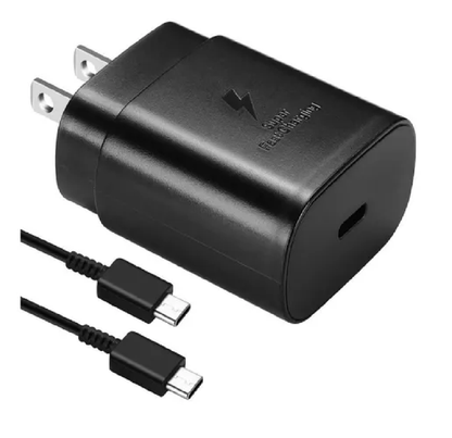 🔌 Cargador Rápido 25W USB-C a USB-C – Potencia Eficiente y Carga Segura