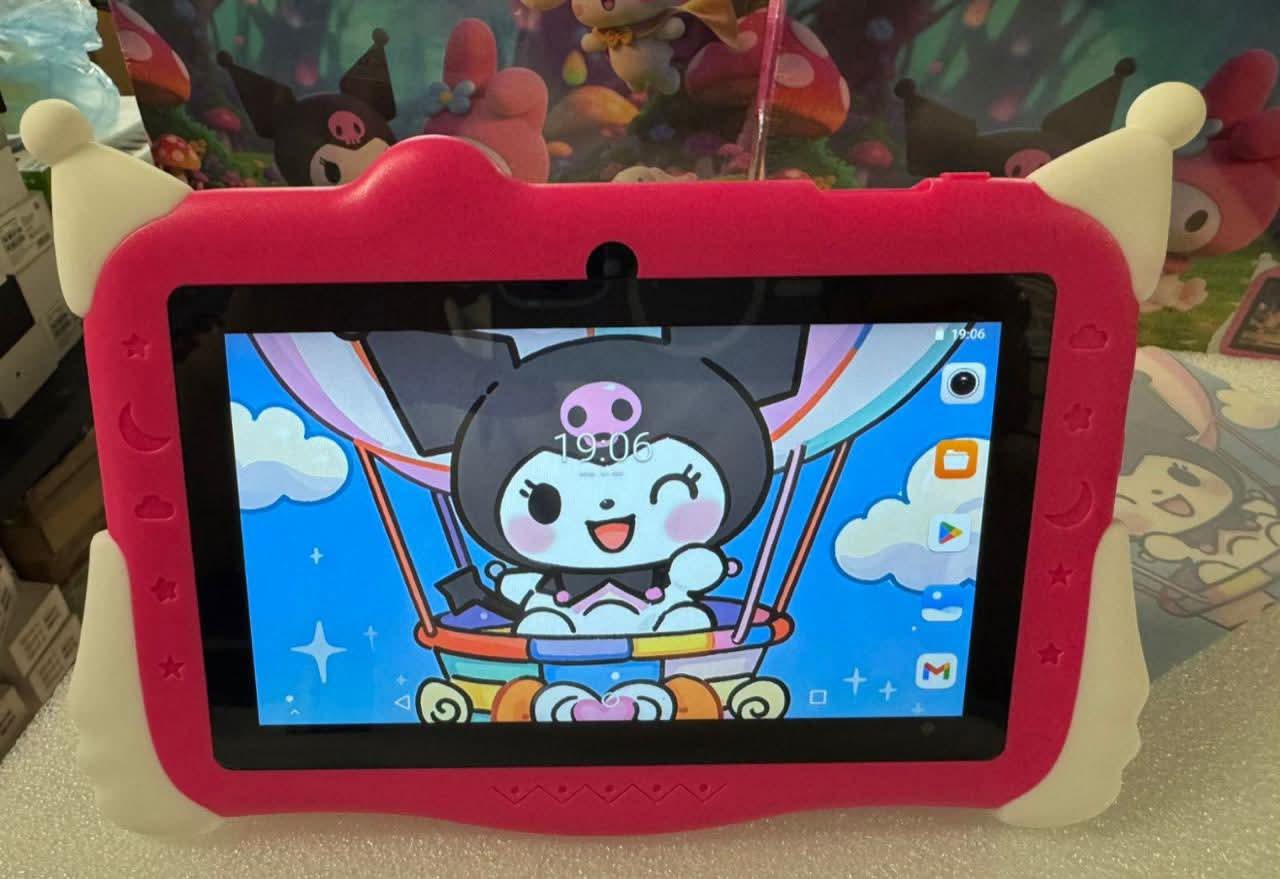 Tablet Infantil 7" con Cámara – 8GB RAM / 256GB Almacenamiento Color Rosa