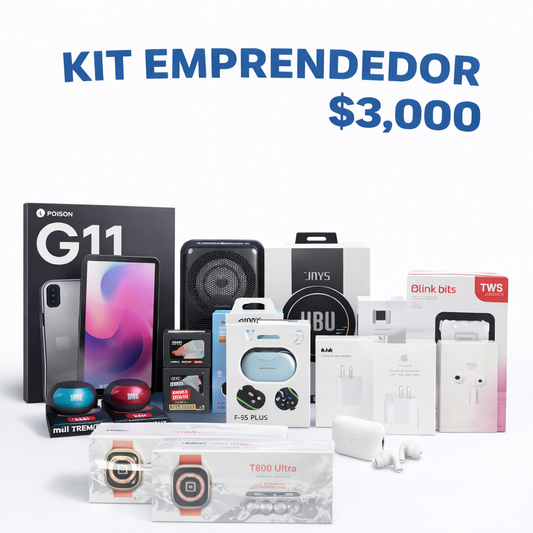 KIT EMPRENDEDOR $3,000 MXN