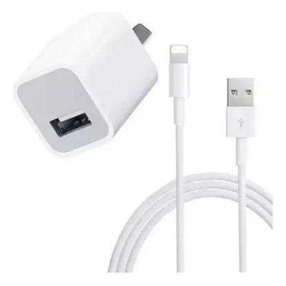 Cargador 5W con Cable Lightning – Carga Estable y Segura