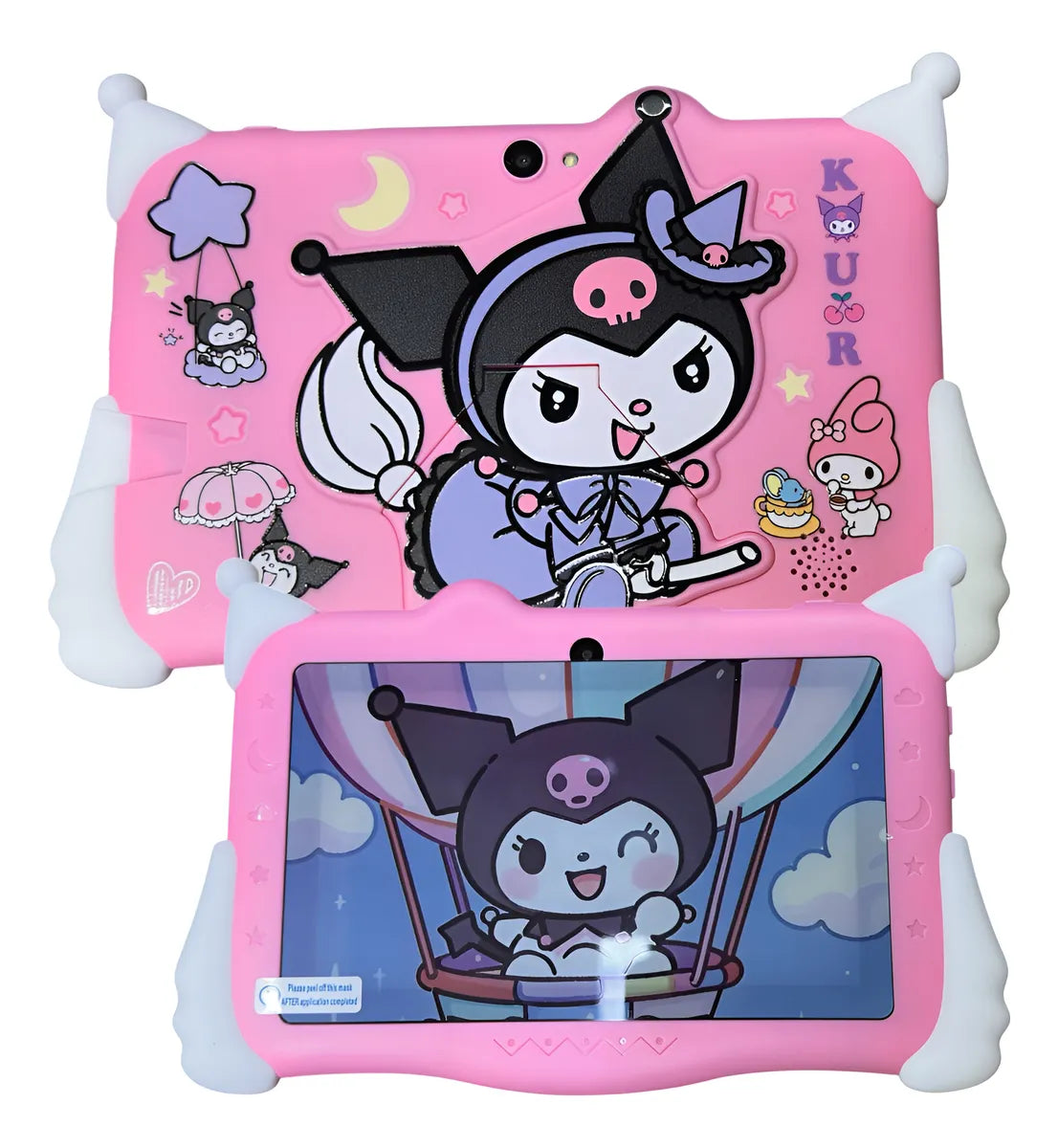 Tablet Infantil 7" con Cámara – 8GB RAM / 256GB Almacenamiento Color Rosa