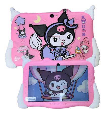 Tablet Infantil 7" con Cámara – 8GB RAM / 256GB Almacenamiento Color Rosa