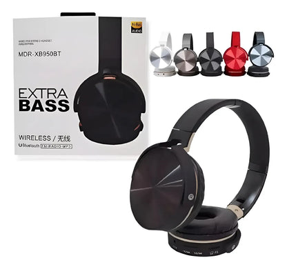 Audífonos Bluetooth MDR-XB950BT – Sonido Potente y Confort Duradero