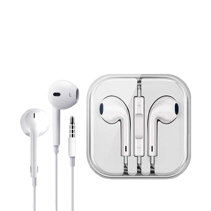 Audífonos con Cable para iPhone – Caja Transparente y Sonido Claro