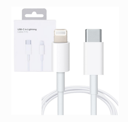 🔌 Cable de Carga y Datos 1 Metro – USB-C a Conector Lightning