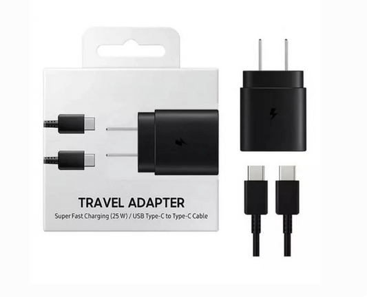🔌 Cargador Rápido 25W USB-C a USB-C – Potencia Eficiente y Carga Segura