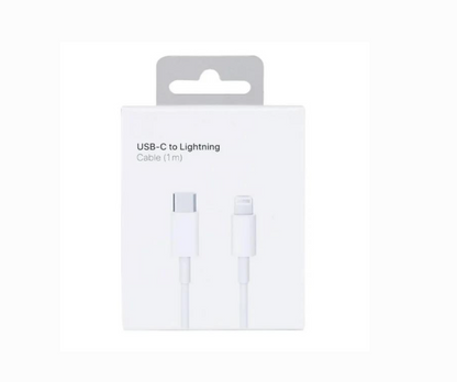 🔌 Cable de Carga y Datos 1 Metro – USB-C a Conector Lightning