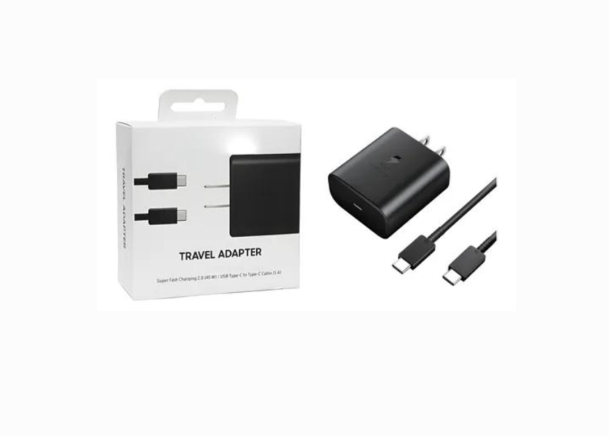 🔌 Cargador Rápido 45W USB-C a USB-C – Potencia Superior y Carga Segura