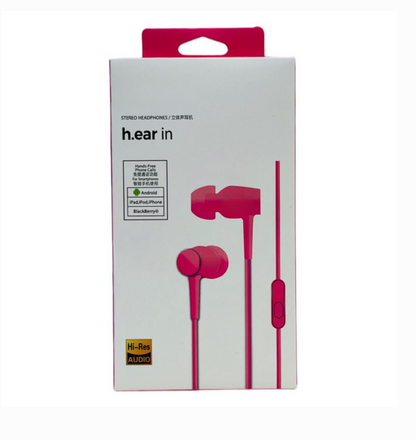 🎧 Audífonos con Cable – Sonido Claro y Uso Diario Confiable