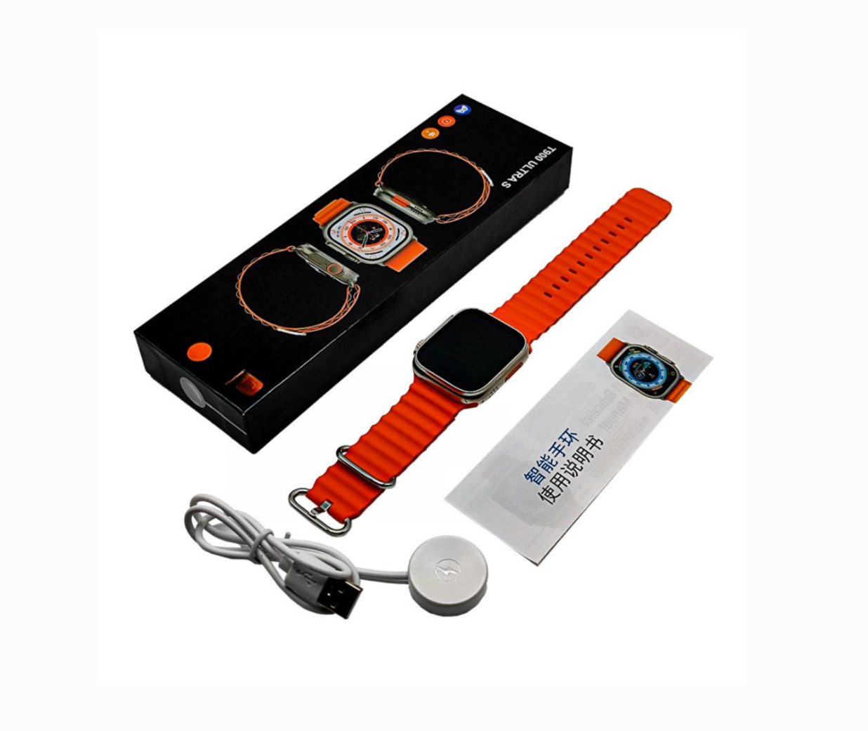 Reloj Smartwatch T900 Ultra – Funciones Inteligentes y Diseño Premium