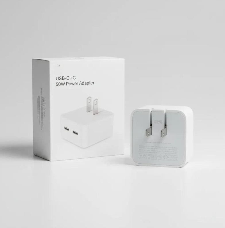 Cargador USB-C 50W – Potencia Alta y Carga Ultra Rápida