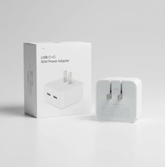 Cargador USB-C 50W – Potencia Alta y Carga Ultra Rápida