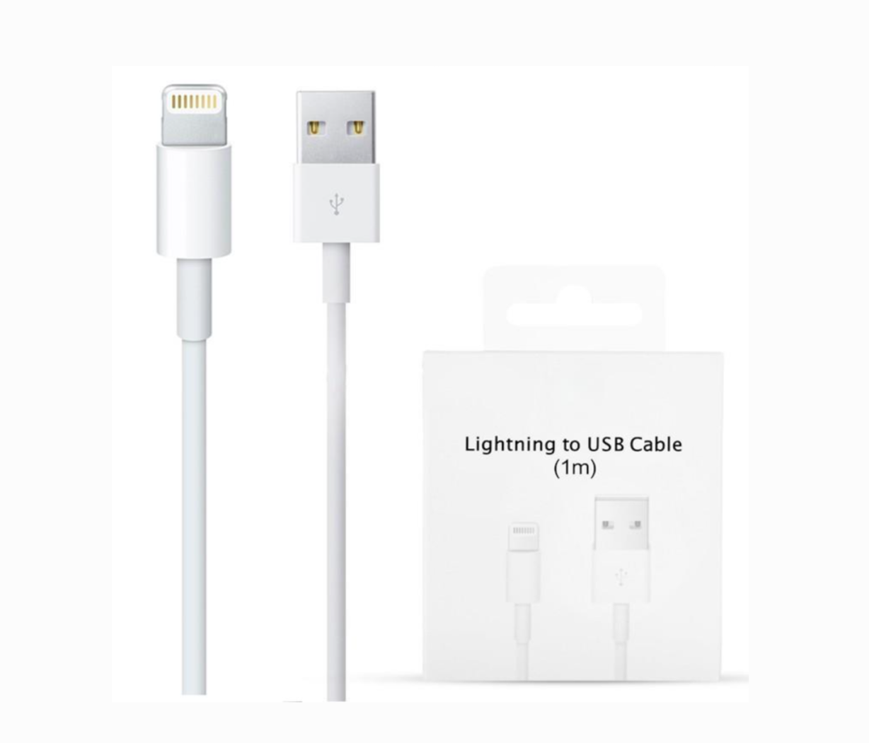Cable de Carga y Datos 1 Metro – Conector Lightning