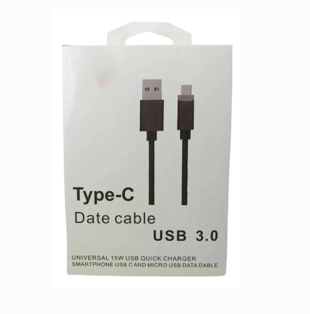 Cable USB-C 3.0 – Carga Rápida y Transferencia Eficiente