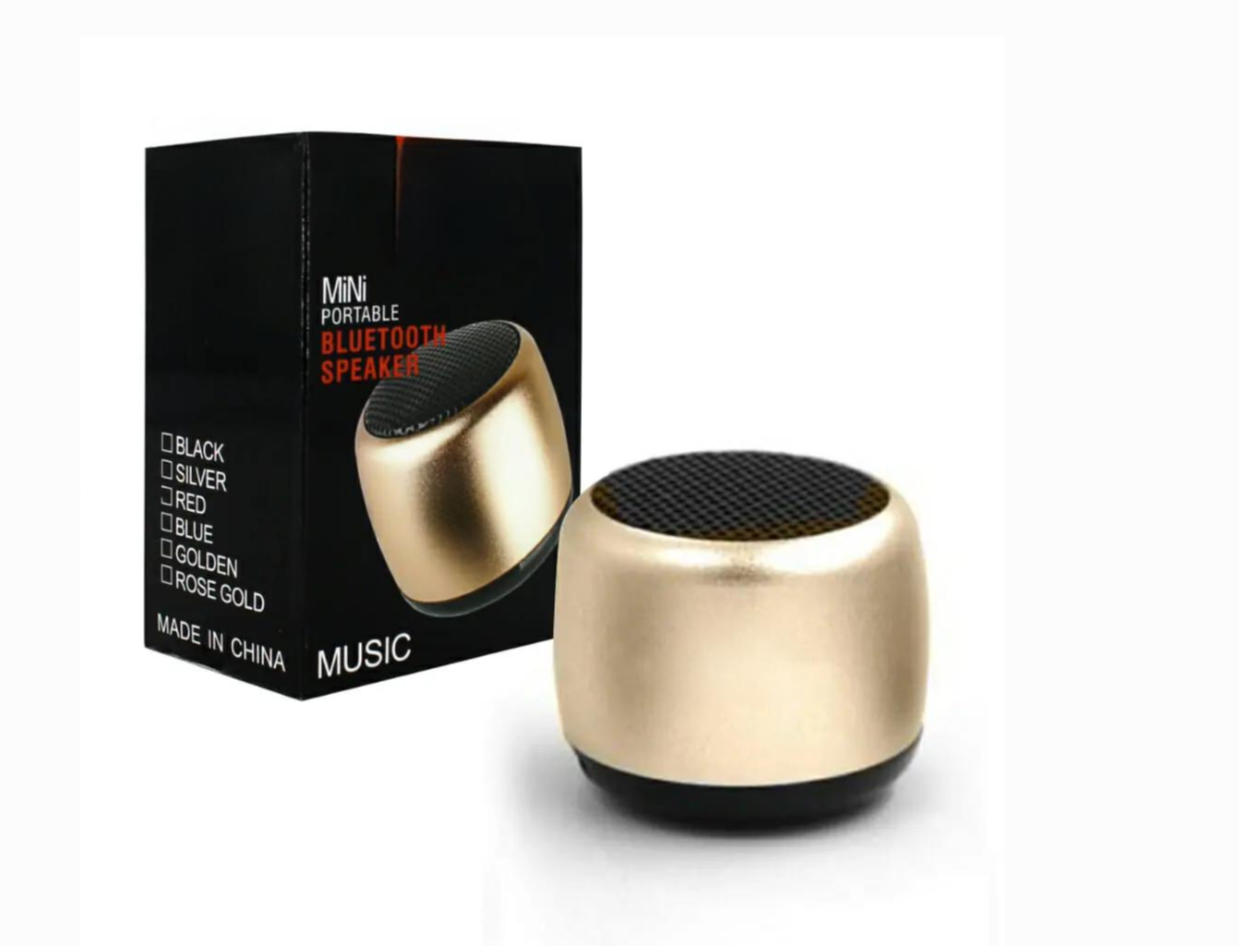 Bocina Bluetooth Circular – Sonido Inalámbrico, Potente y Portátil