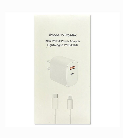 🔌 Cargador para iPhone Lightning a Tipo C – Carga Rápida y Segura