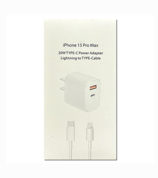 🔌 Cargador para iPhone Lightning a Tipo C – Carga Rápida y Segura