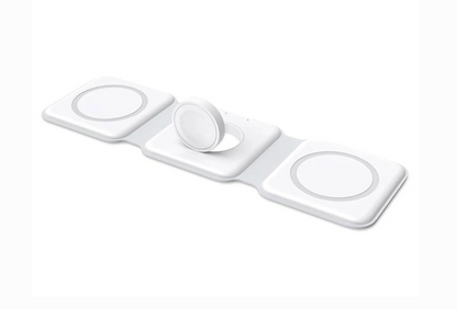 Cargador Inalámbrico Plegable 3 en 1 – Estación de Carga Magnética MagSafe