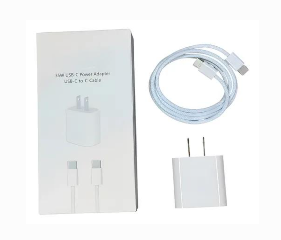 Cargador 35W Tipo C a Tipo C de Carga Rápida para Teléfono