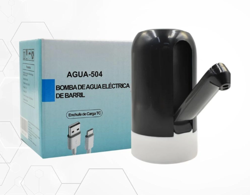 Dispensador de Agua Eléctrico Recargable con Boquilla Plegable