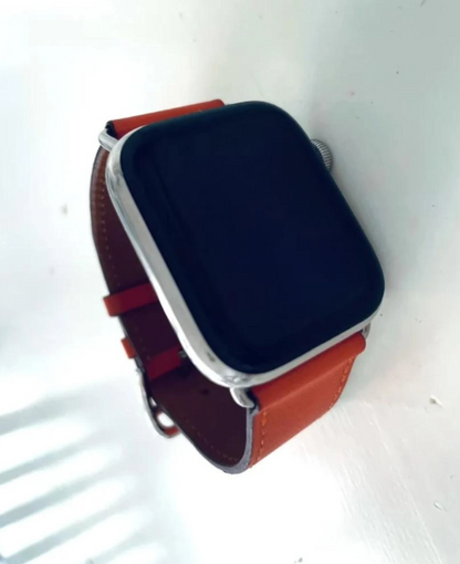 Reloj Inteligente Edición Premium 44mm – Acero Inoxidable y Correa de Piel