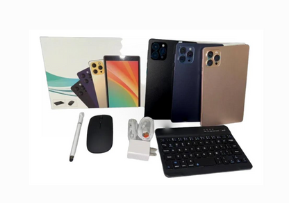 Tablet 8" Android 15 – 8GB RAM / 256GB con Teclado y Mouse