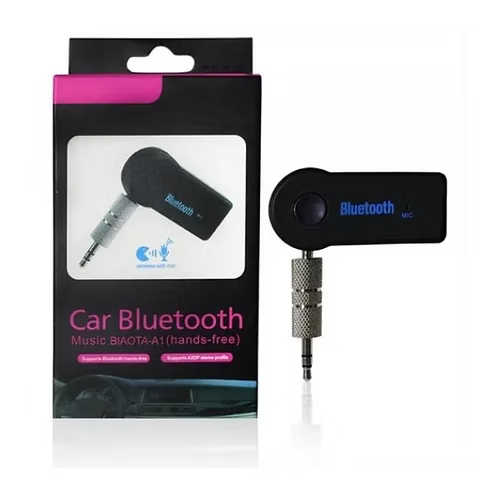 Cargador de Auto con Bluetooth Music Receiver – Carga y Audio Inalámbrico