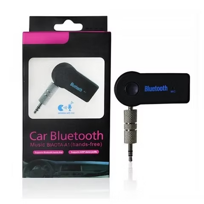 Cargador de Auto con Bluetooth Music Receiver – Carga y Audio Inalámbrico