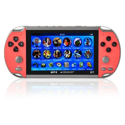 Consola de Juegos Portátil X7 4.3" – 15,000+ Juegos Retro